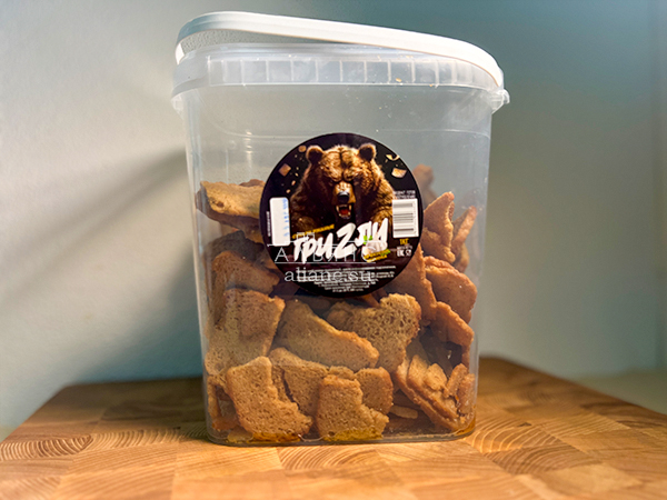 Ведро Ржаные гренки с чесноком в Зябликово