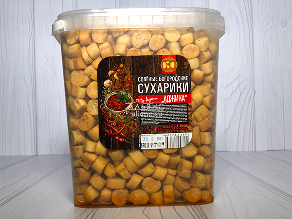 Сухарики с аджикой в Зябликово