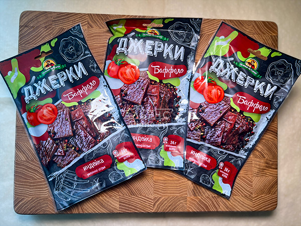 Джерки из индейки "Баффало" 45 гр. в Зябликово
