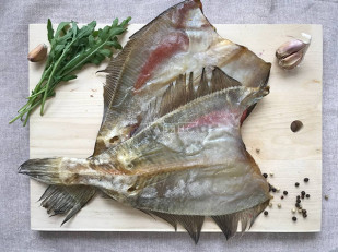 Кета соломка: Камбала ёрш (Мурманская) вяленая