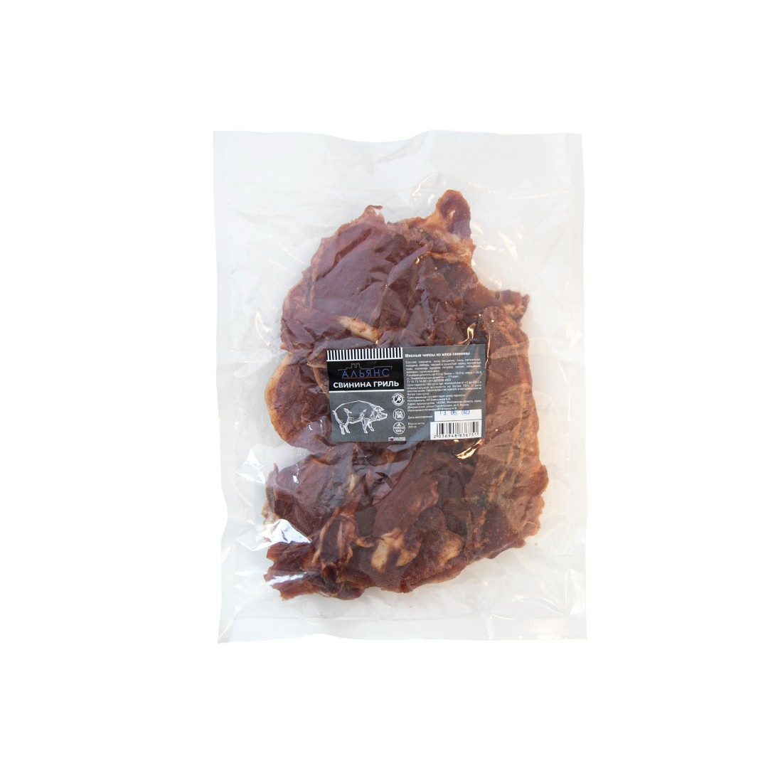 Мясо (АЛЬЯНС) вяленое свинина гриль (500гр) в Зябликово