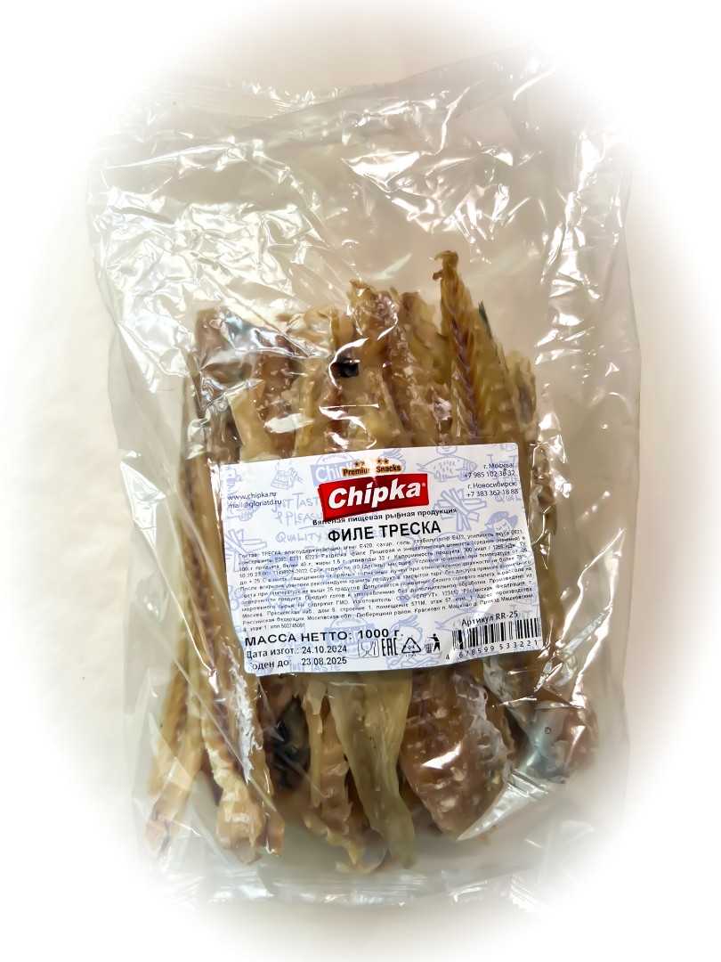 Треска филе (Chipka) 1кг в Зябликово