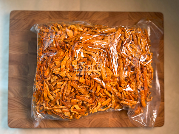 Нитка ЖАРЕНАЯ "Тайский перец" Oktobersnack 1 кг (сырный продукт) в Зябликово